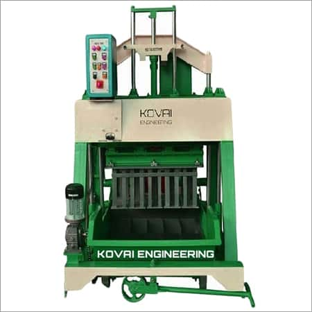 Single Phase Solid Brick Making Machine